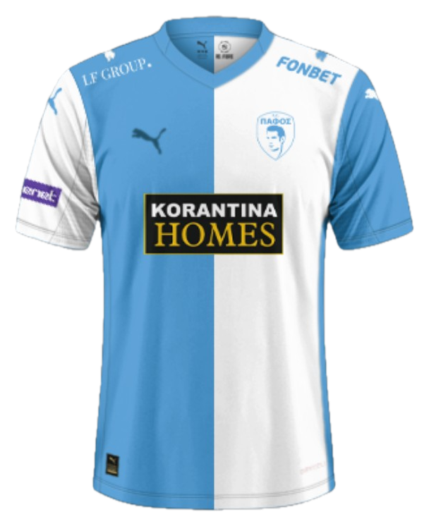 Πάφος FC φανέλα εντός έδρας 2026-27